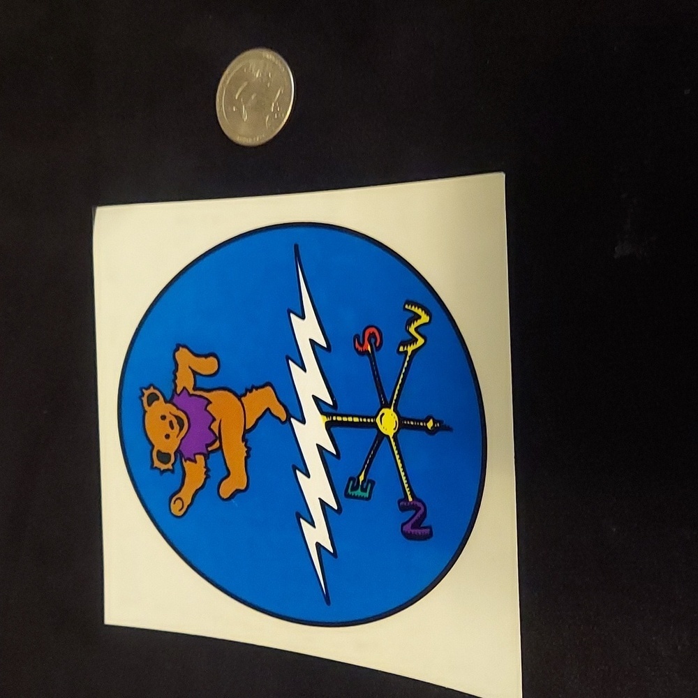 1993 vintage grateful dead bumper sticker. Dead stock!